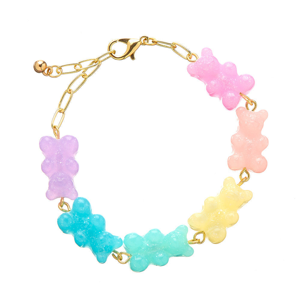 Expressive Kids' Bracelet with Bear Charms | Top Trenz