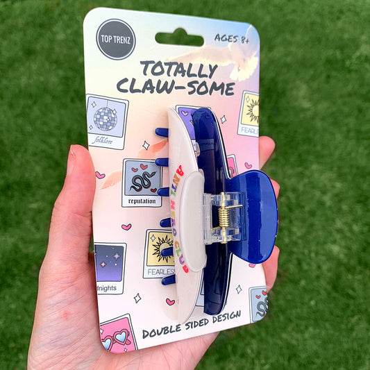 Cat Two Sided Printed Claw Hair Accessory Clip | Top Trenz