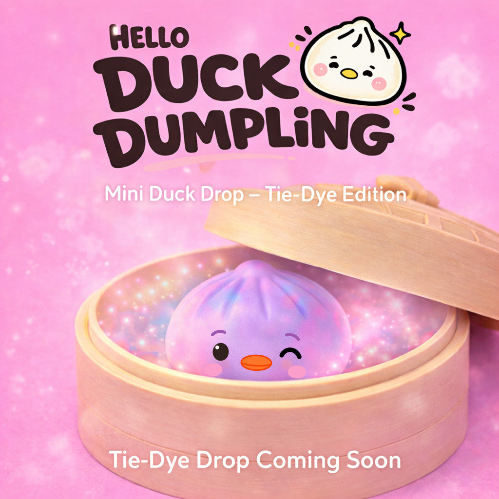 Hello Duck Dumpling Mystery Mini Tie-Dye Edition - Squishy Toy | Top Trenz