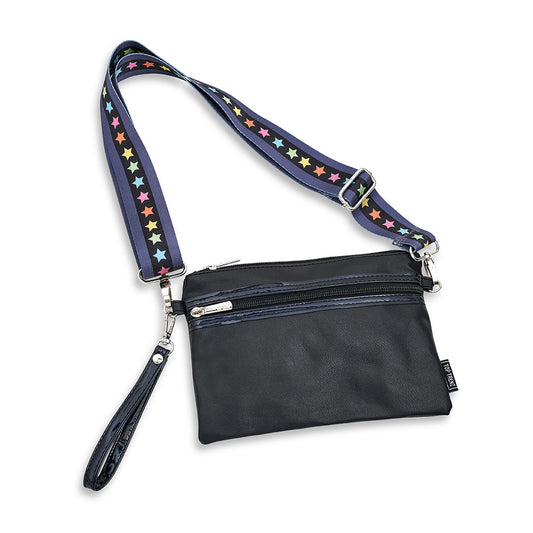 Trendy Faux Leather Waist And Crossbody Bags For Kids | Top Trenz