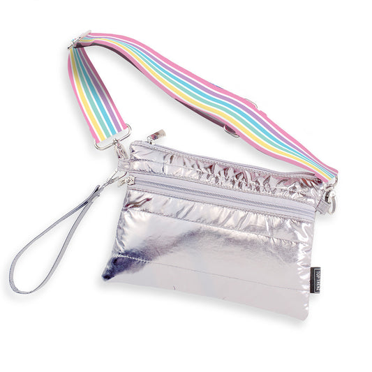 Iridescent Multi Use Belt Bag Purse For Kids And Tweens | Top Trenz