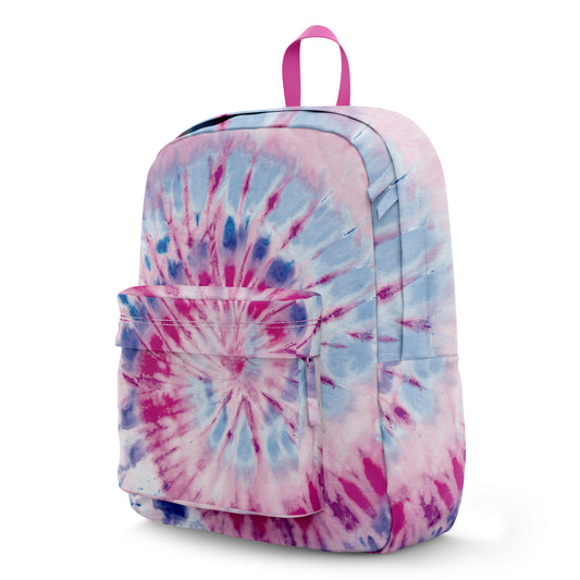 Tie Dye Backpack Razzy Purple School Bag | Top Trenz