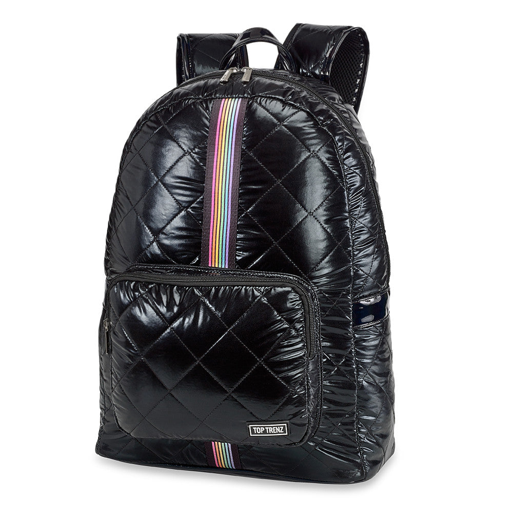 Best Voted Kids School Black Puffer Backpack | Top Trenz