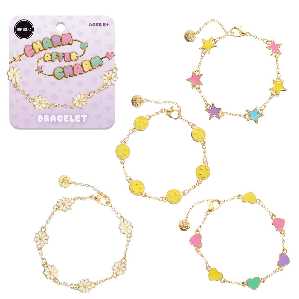 Charming And Whimsical Kids' Chain Bracelets | Top Trenz