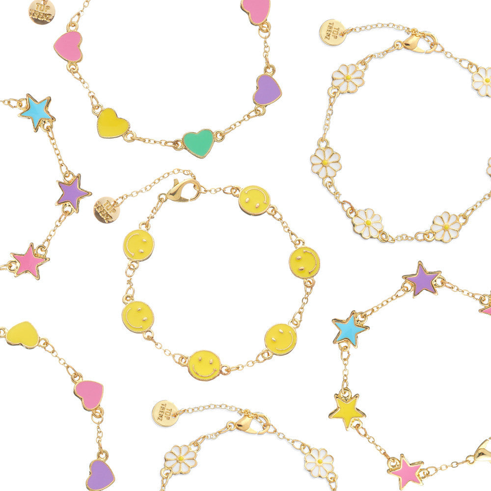 Charming And Whimsical Kids' Chain Bracelets | Top Trenz