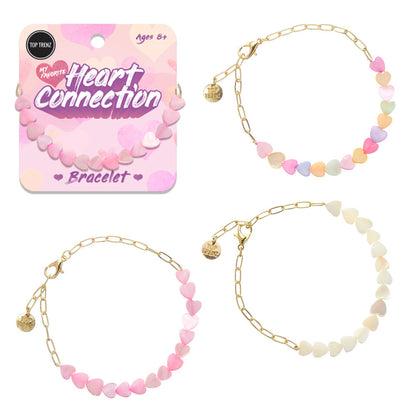 Cute and Trendy Paperclip Heart Bracelets | Top Trenz