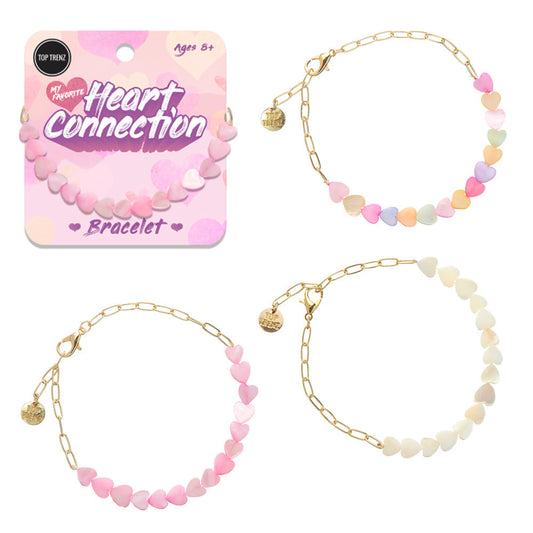Cute and Trendy Paperclip Heart Bracelets | Top Trenz