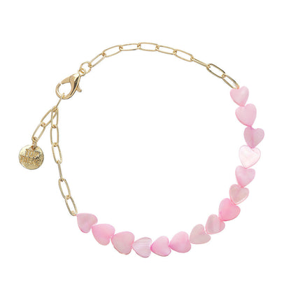 Cute and Trendy Paperclip Heart Bracelets | Top Trenz
