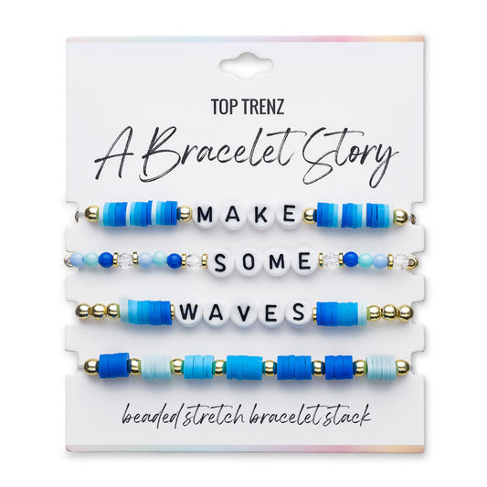 Bracelet Story: Make Some Waves – Fun in the Sun Bracelet Set | Top Trenz