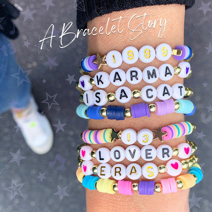 “Karma Is a Cat” – A Bracelet Story Set of 4 | Top Trenz