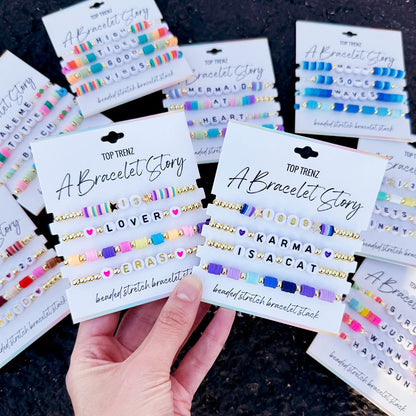 Mirror Ball Bracelet Story Set – 4-Piece Reflective Collection | Top Trenz