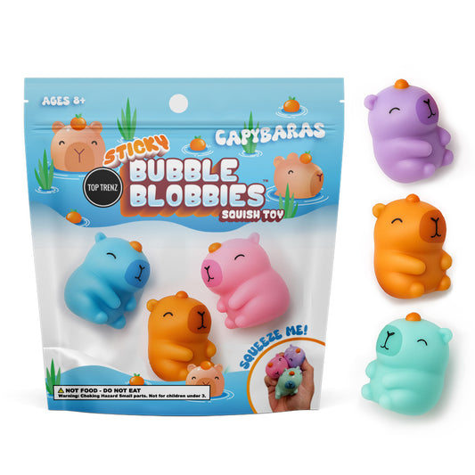 Sticky Fidget Bubble Foam Capybara Toy | Top Trenz