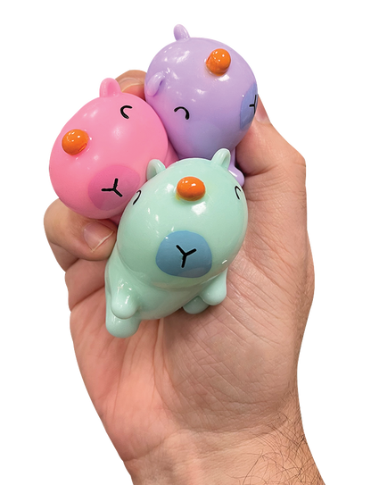 Sticky Fidget Bubble Foam Capybara Toy | Top Trenz