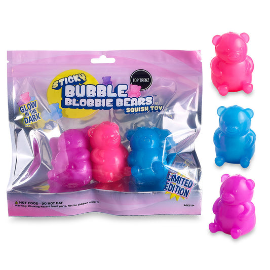 Sticky Fidget Bubble Blobbie Bears | Top Trenz