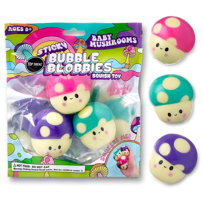 Mushroom-Shaped Bubble Fidget Foam Toy | Top Trenz