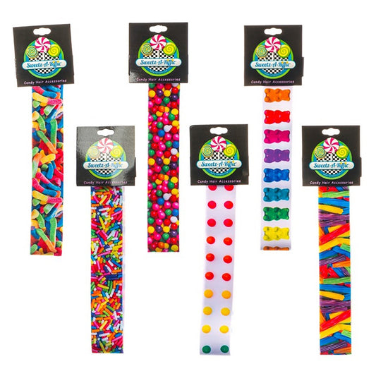 No-Slip Candy Lycra Headbands | Top Trenz