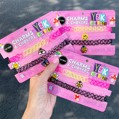 Tattoo Charm Accessory Necklaces For Kids And Tweens | Top Trenz