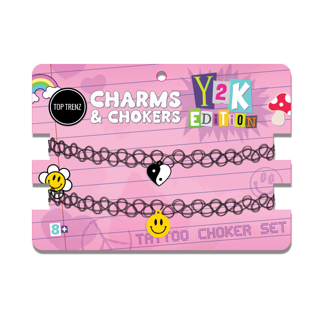 Tattoo Charm Accessory Necklaces For Kids And Tweens | Top Trenz