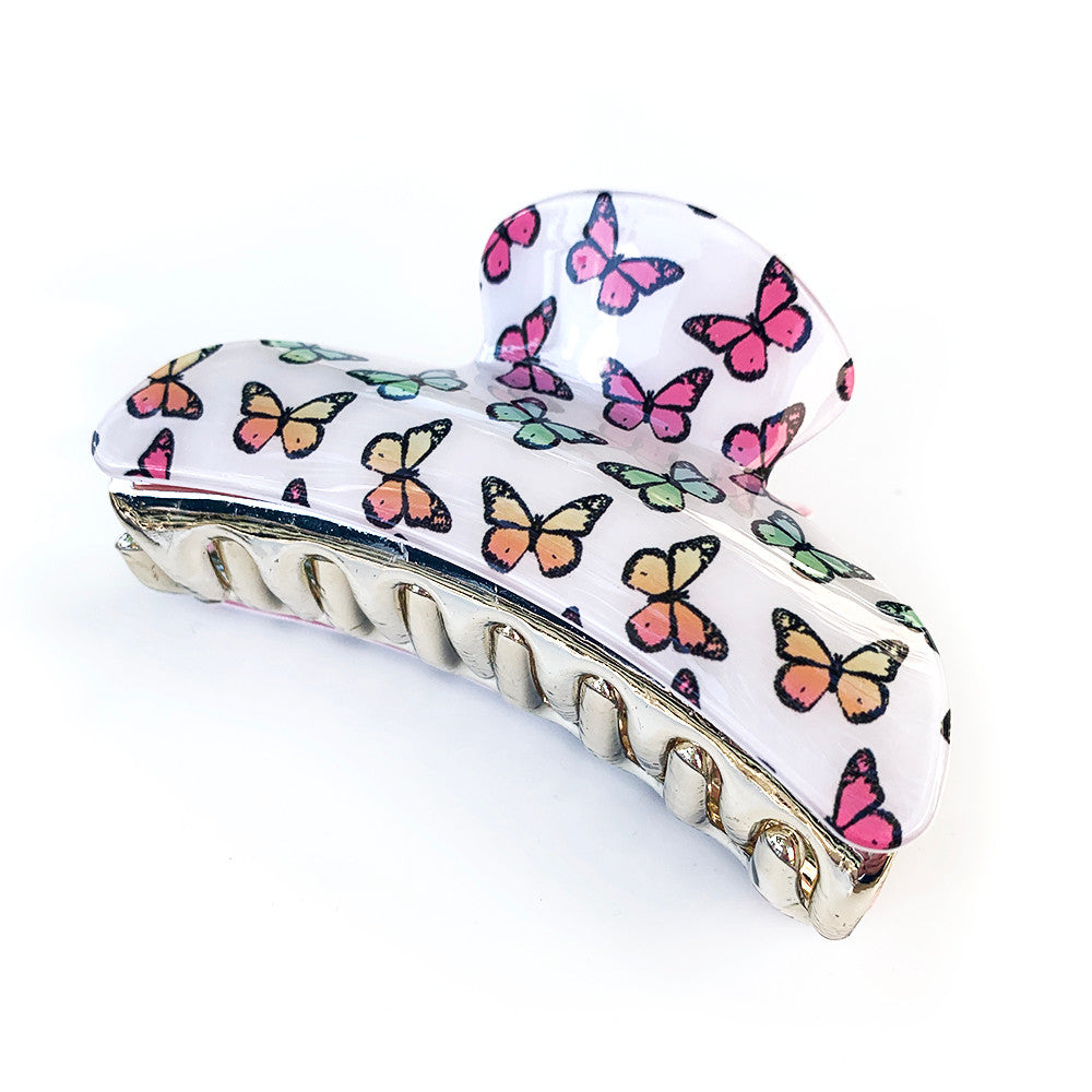 Butterfly Claw Clip Large - Trendy Hair Accessory | Top Trenz