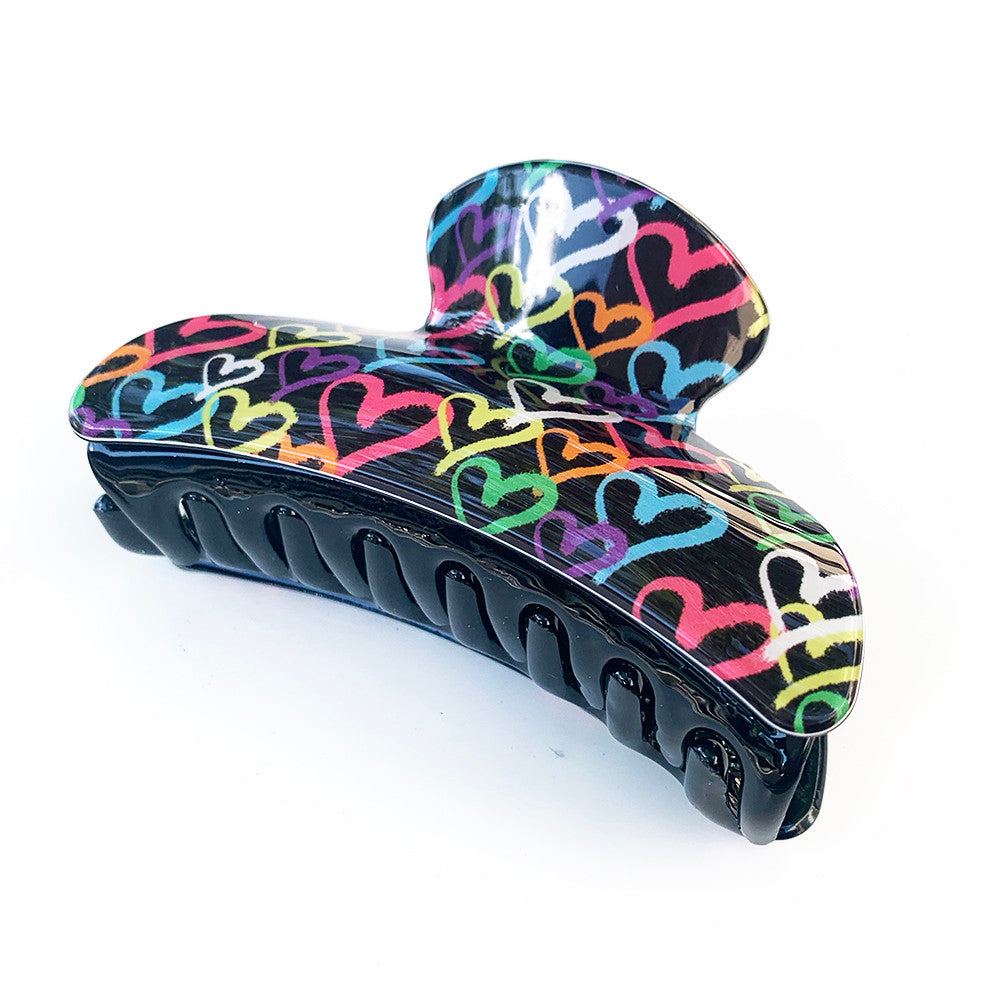 Large Heart Claw Clip | Top Trenz