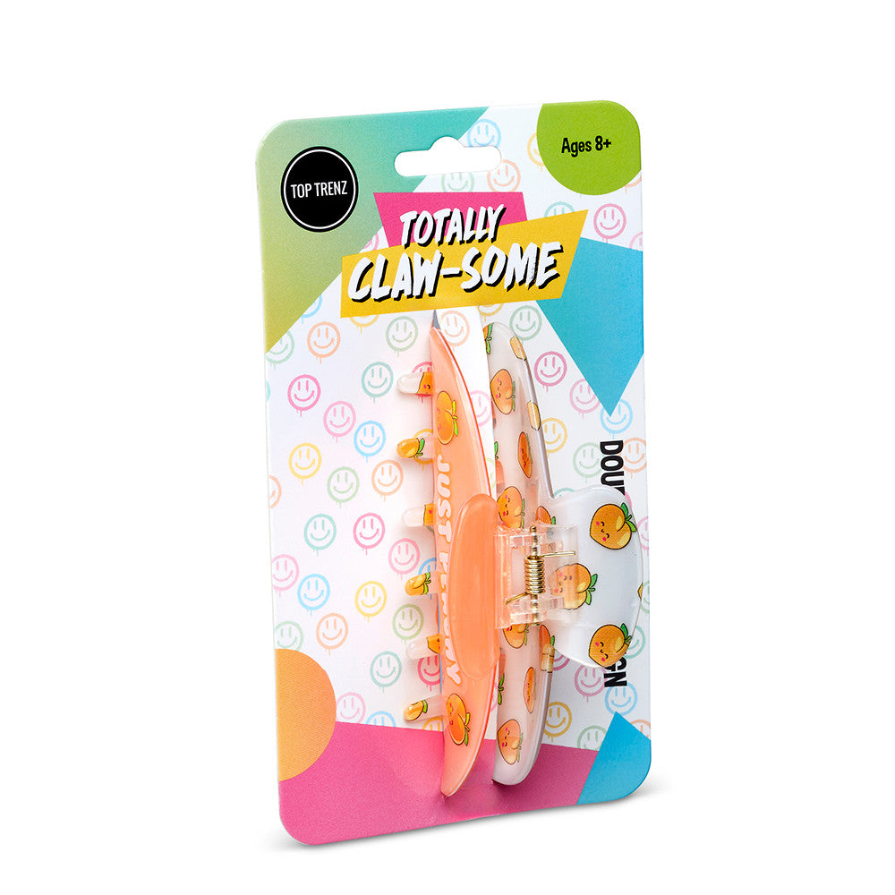 Large Two Sided Printed Claw Hair Accessory Clip | Top Trenz