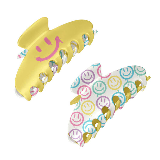 Large Two Sided Fun Printed Claw Hair Accessory Clip | Top Trenz