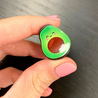 Avocado Mini Claw Clips - Trendy Hair Accessories - Top Trenz. | Top Trenz