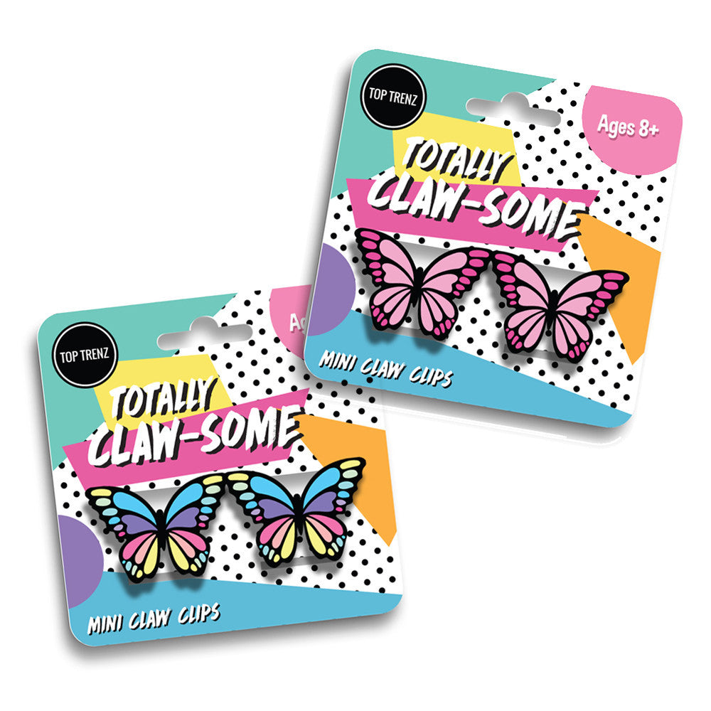 Butterfly Mini Claw Clip - Trendy Hair Accessories | Top Trenz