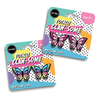 Butterfly Mini Claw Clip - Trendy Hair Accessories | Top Trenz