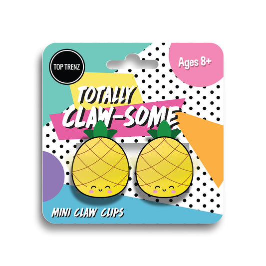 Mini Pineapple Claw Clips | Top Trenz