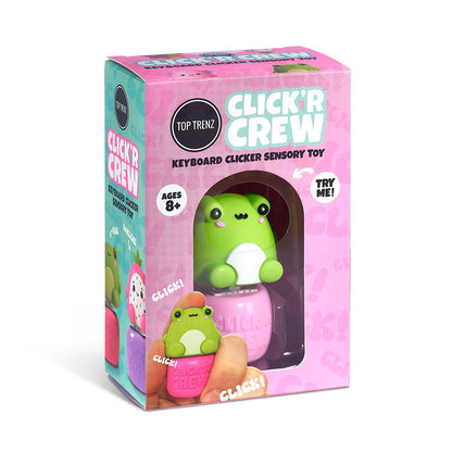 Clickity Clique Keyboard Clickers - Desktop Fidget Toy with Mechanical Click | Top Trenz