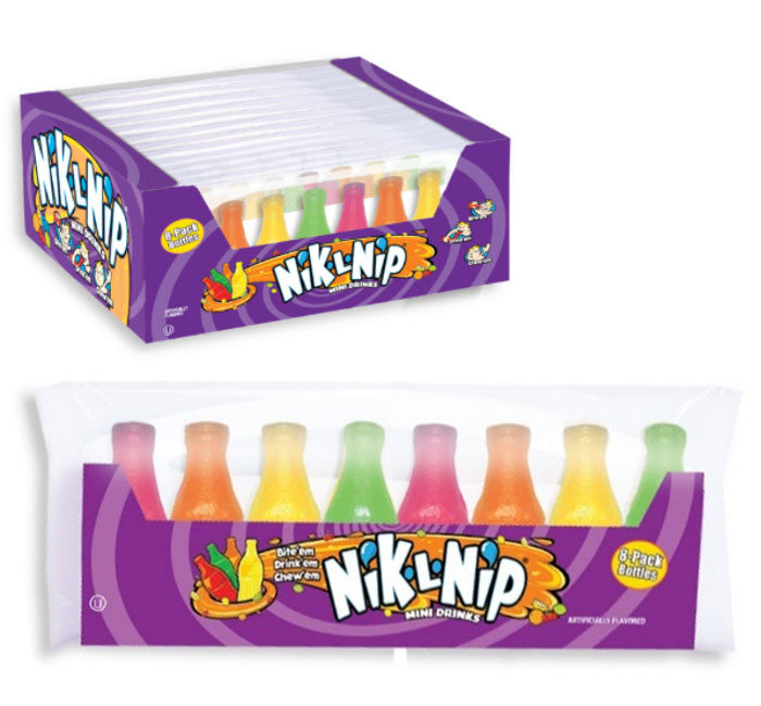 Nik-L-Nip Wax Bottles Retro Treats | Top Trenz