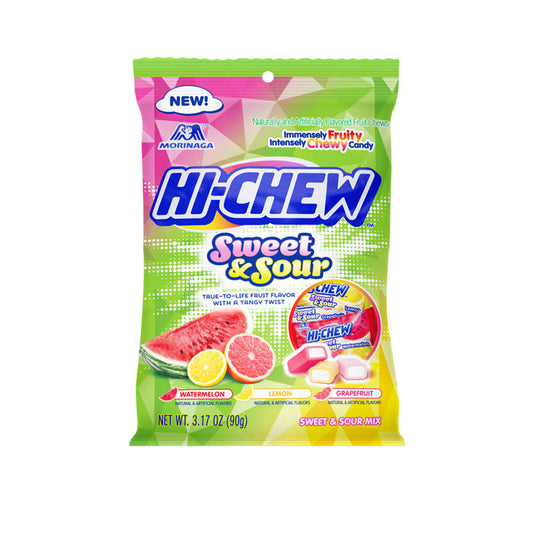 HI-CHEW Sweet & Sour - Fruity Flavor Adventure! | Top Trenz