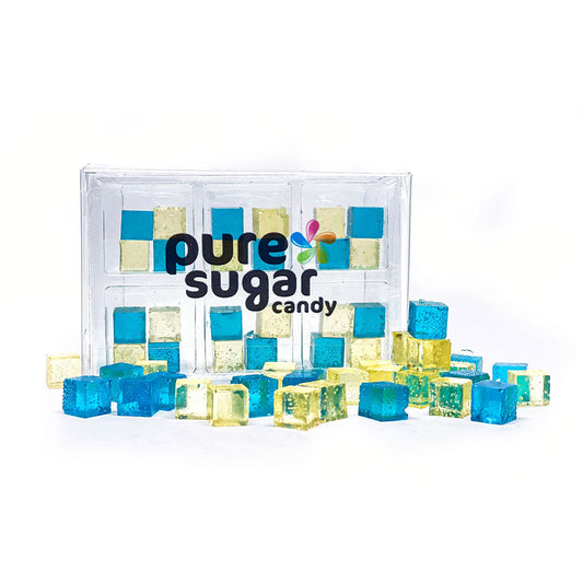 TikTok Viral Pure Sugar Candy Cubes - Blueberry Pie Flavor 6-Pack - Sweet Snack Delight! | Top Trenz