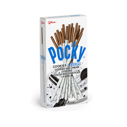 Pocky Cookies & Cream - Crunchy Biscuit Sticks with a Sweet Twist! | Top Trenz
