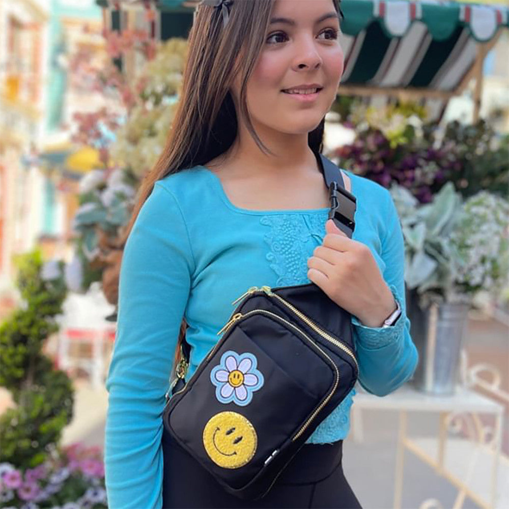 Trendy Nylon Crossbody Sling Bag | Top Trenz