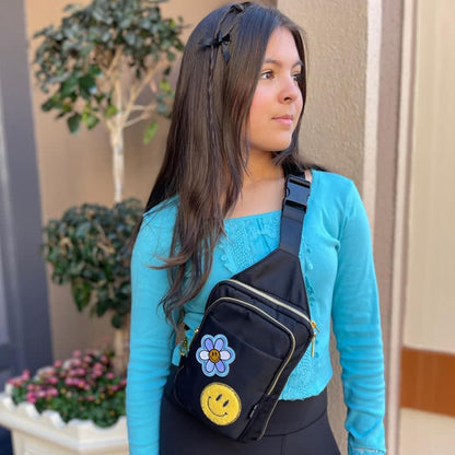 Trendy Nylon Crossbody Sling Bag | Top Trenz