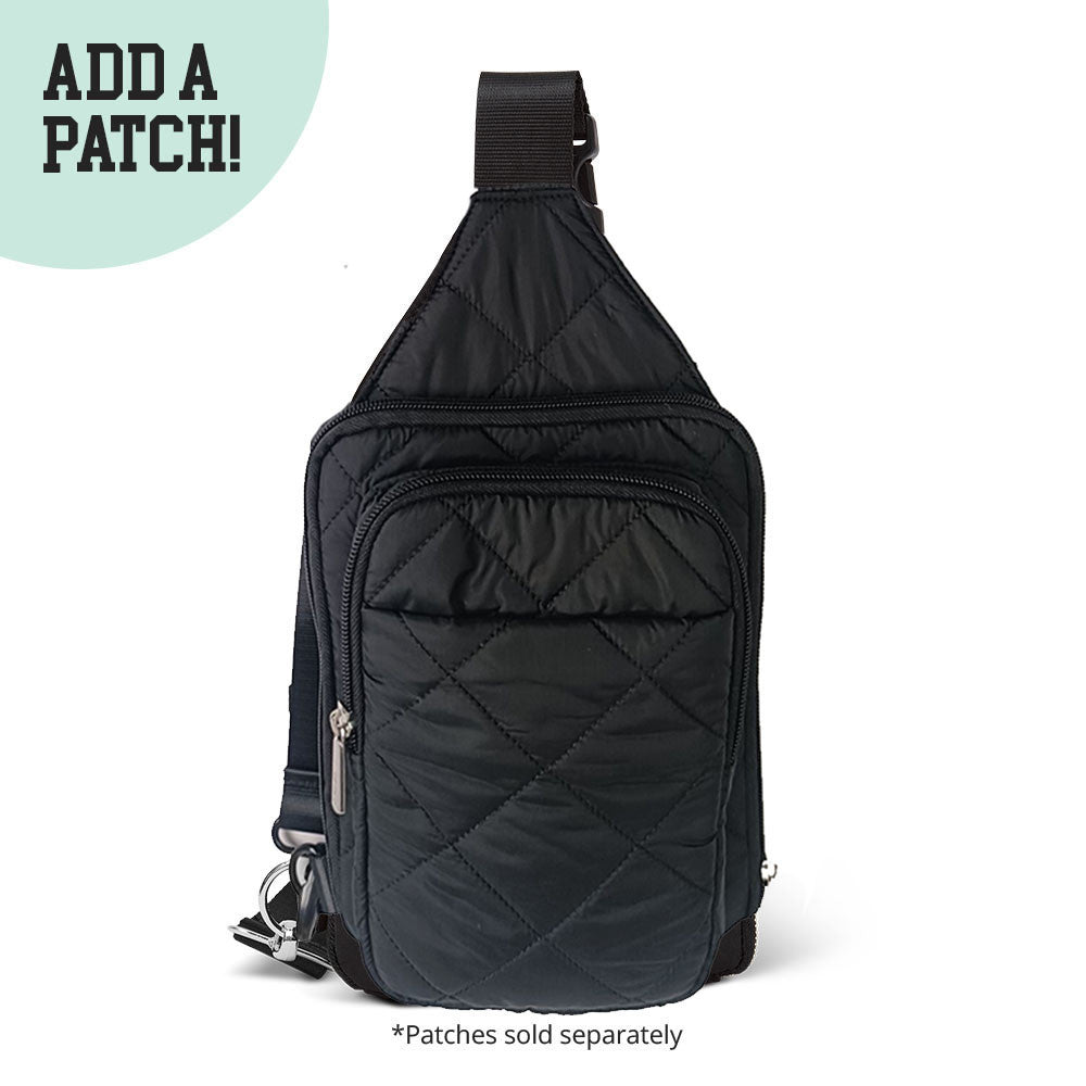 Stylish Puffer Stitch Crossbody Sling Bag - Top Trenz Inc | Top Trenz