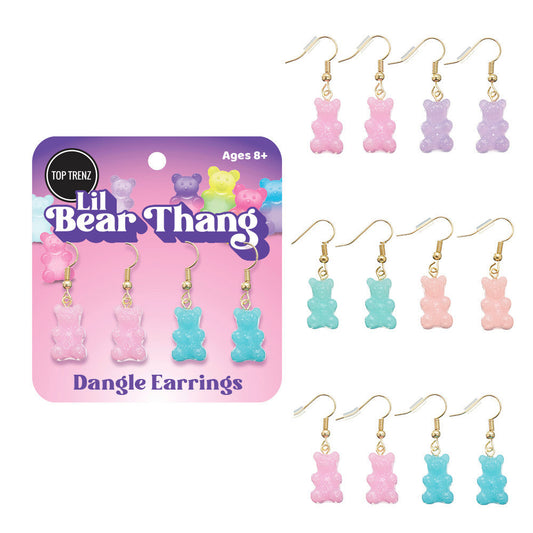 Cute Bear Dangling Jewelry Sets For Kids | Top Trenz