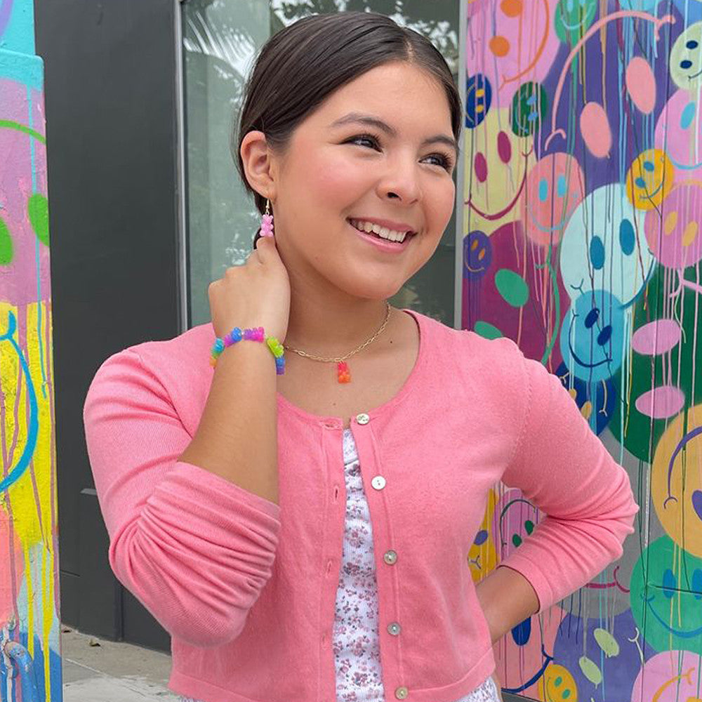 Cute Bear Dangling Jewelry Sets For Kids | Top Trenz