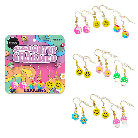 Elegant and Fun Kids' Charmed Earring Sets | Top Trenz