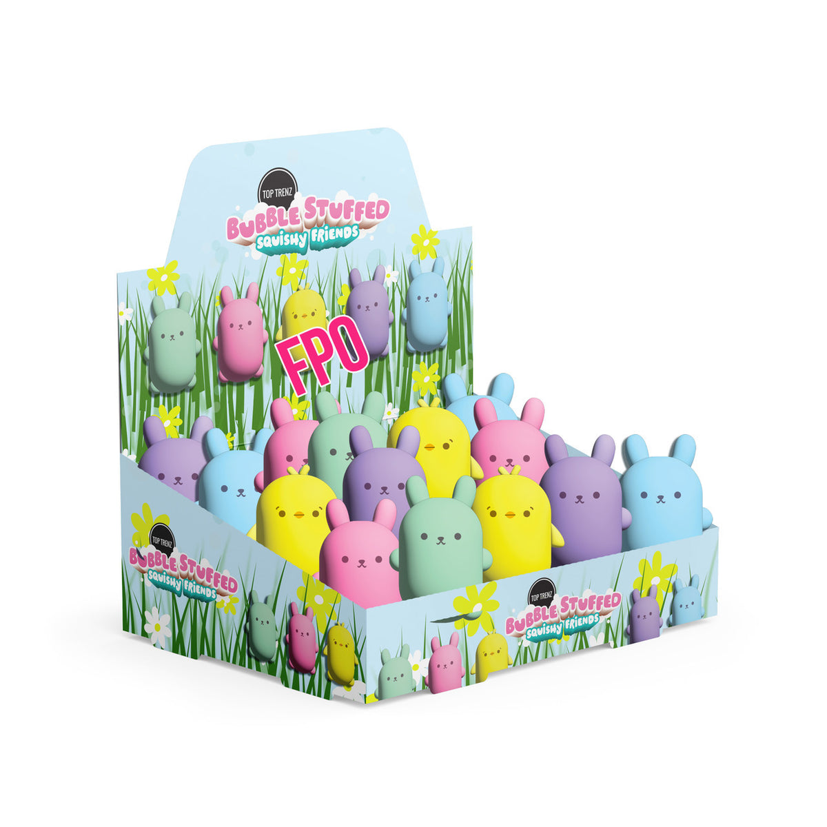 Easter Bubble Stuffed Squishy Friends Plush Fidget | Top Trenz