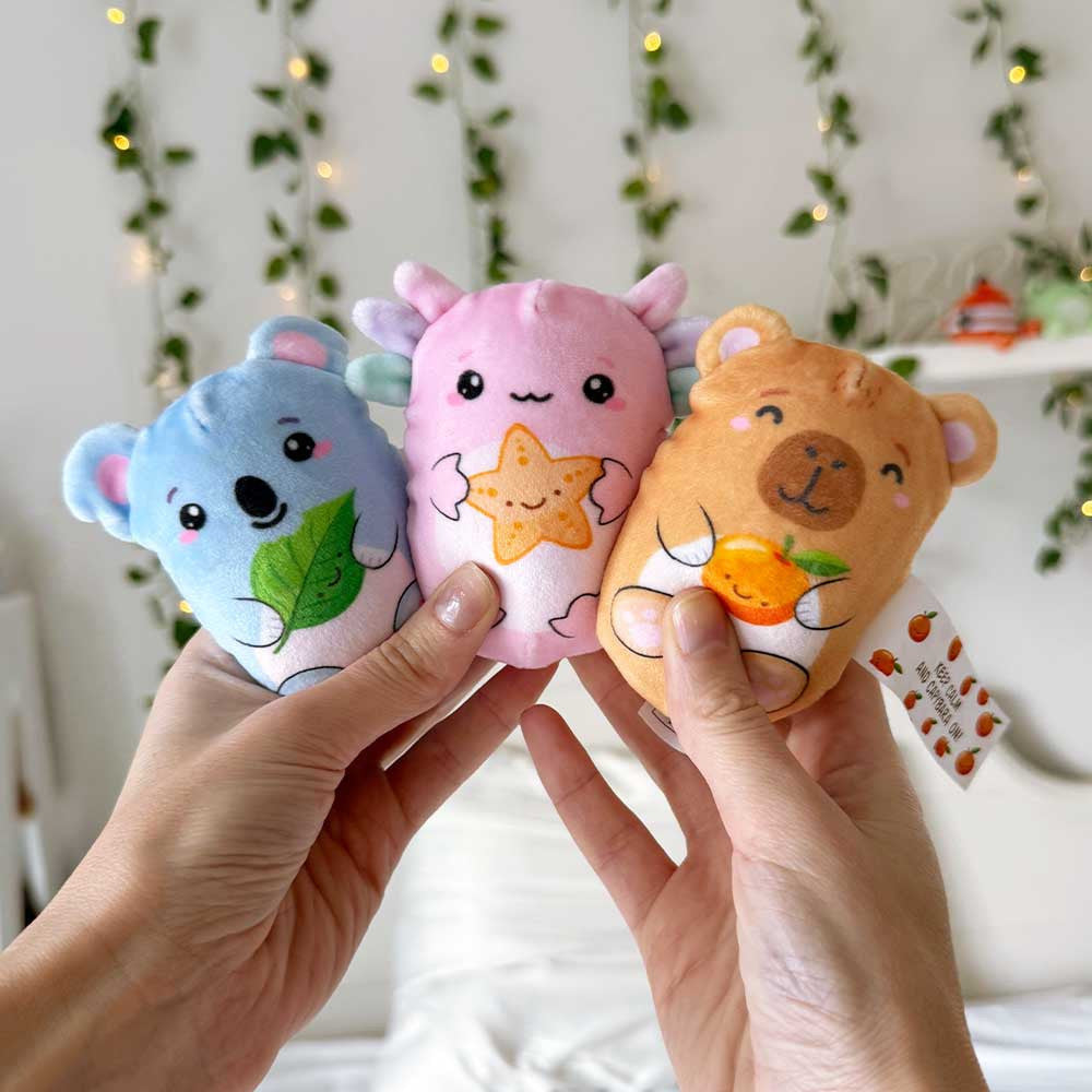 Bubble Stuffed Squishy Friends – Emotional Support Plush | Top Trenz