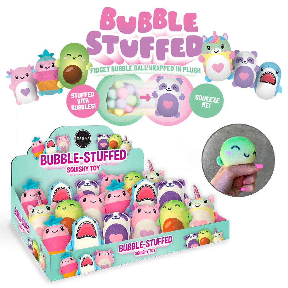 Bubble Stuffed Squishy Plush  DNA Fidget Balls | Top Trenz