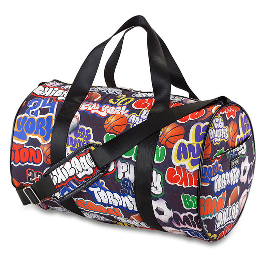 Sports Nation Puffer Duffle Bag - Trendy Youth Sports Bag | Top Trenz