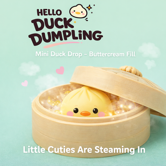 Hello Duck Dumpling Mini Pastel Edition - Mystery Squishy Toy | Top Trenz