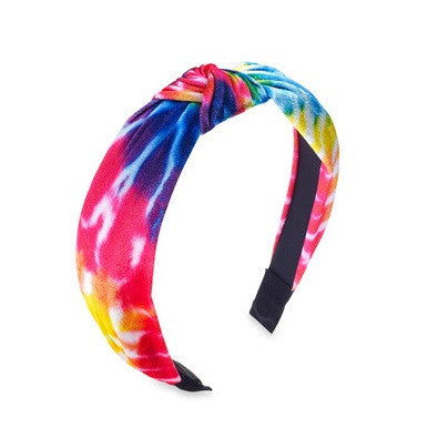 Primary Tie-Dye Knot Headbands | Top Trenz