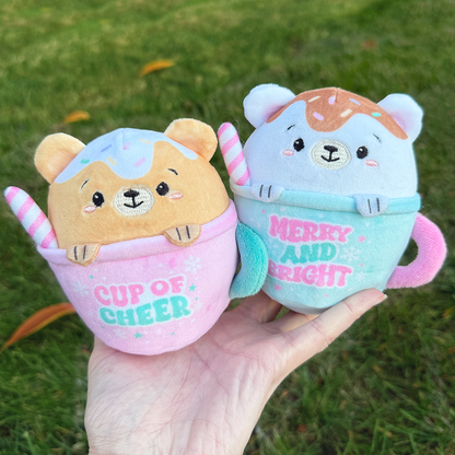 Holiday Fidget Plush Squish Water Ball Toy | Top Trenz