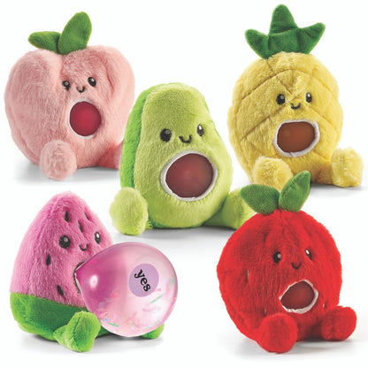 Magic Fortune Friends Fruit Plush Squishy Water Toy | Top Trenz