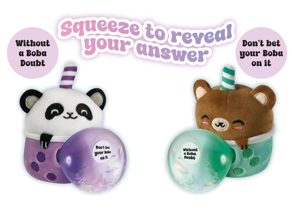 Sweet Bubble Tea Bear Plush Squishy Water Toy | Top Trenz